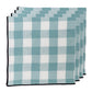 Paris Check Napkin Aqua