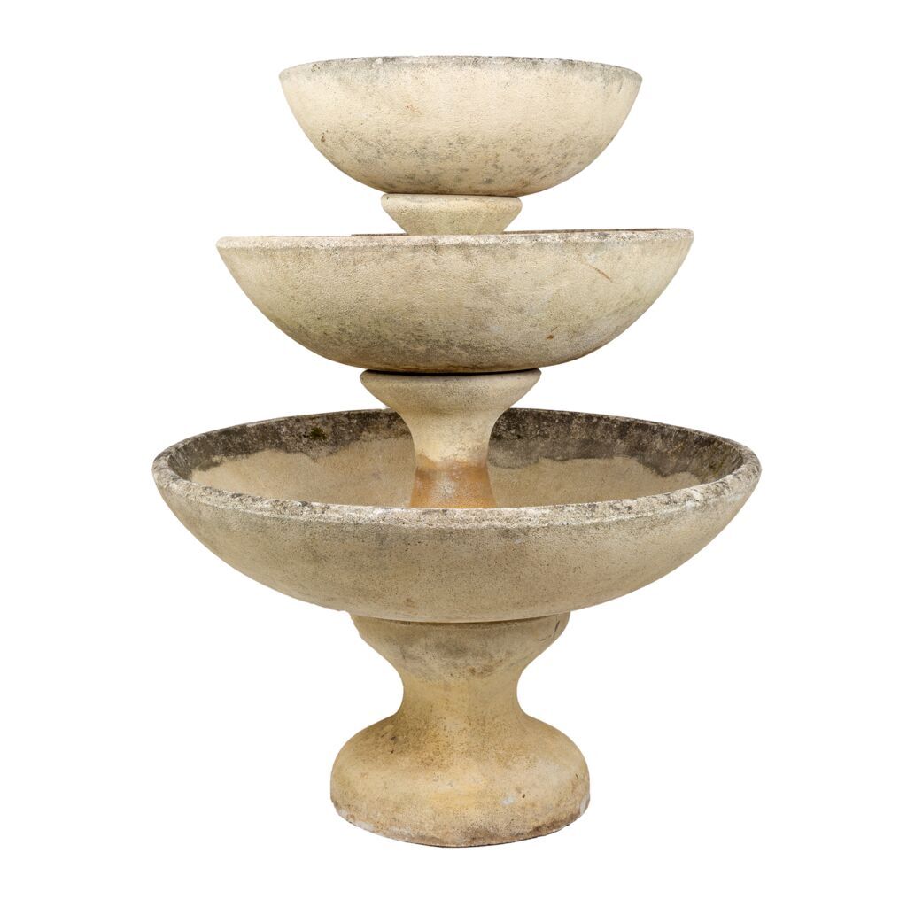 Round Coupe 3 Tier Cascading Planter