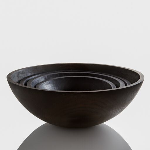 Ebony Round Bowl (18")