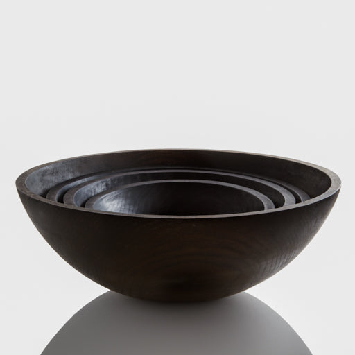 Ebony Round Bowl (15")