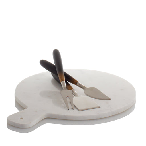 Cheese Set with Black Handle