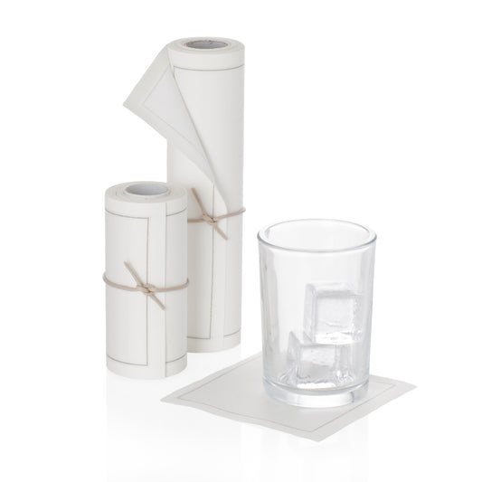 Online Exclusive: Cocktail and Luncheon Napkin Set in Ecru