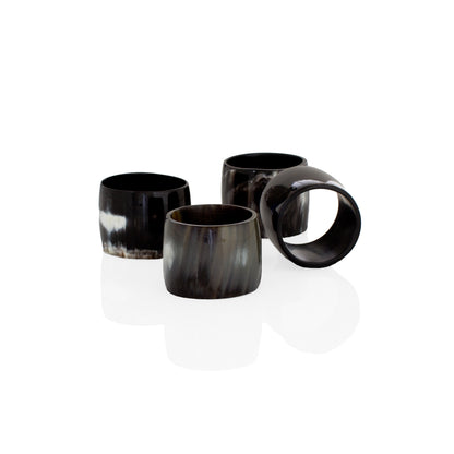 Black Horn Napkin Ring