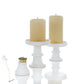 HG Ceramic Candle Stand - Medium White
