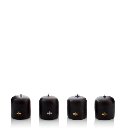 Black Votives, Set of 4