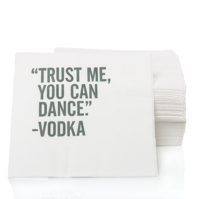 Beverage Napkin Vodka